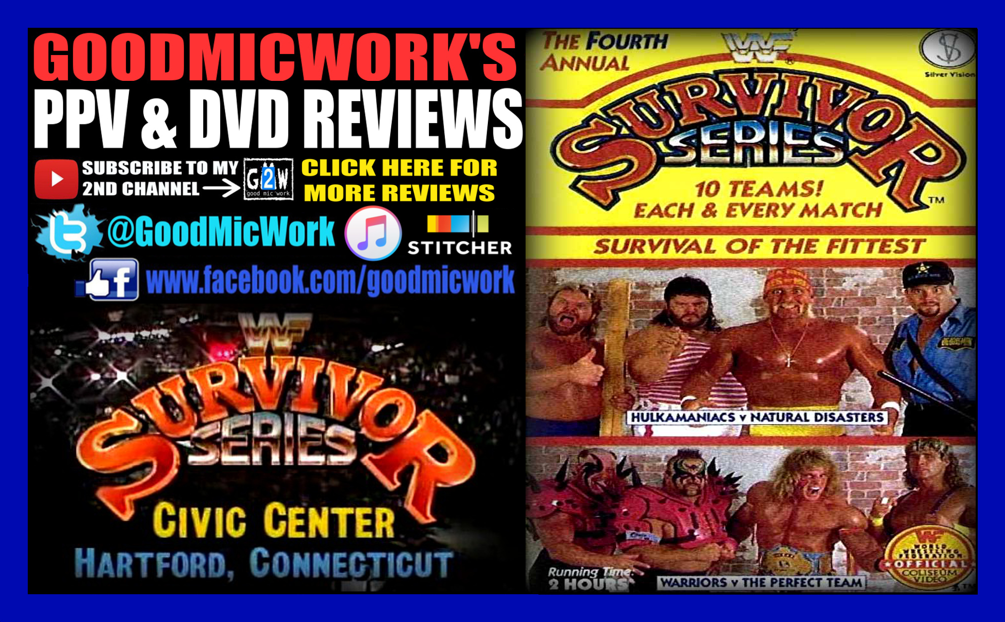 WWE Survivor Series 1990 Review ~ 25 Years of The Undertaker