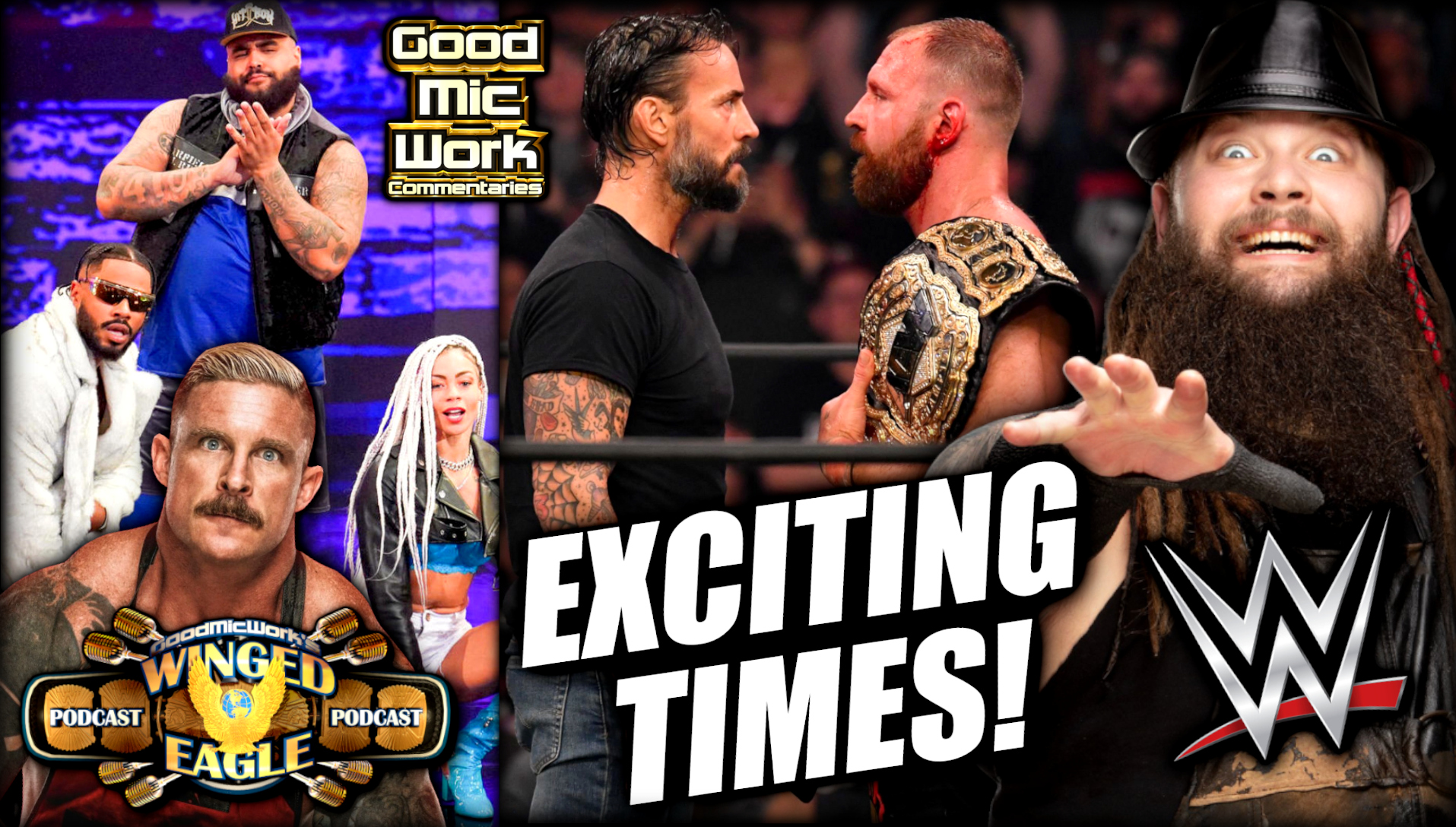 CM Punk RETURNS TO AEW! | Triple H Bringing Back Bray Wyatt? | Hit Row ...